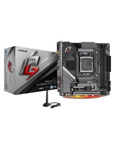 Placa de baza asrock z490 phantom gaming-itx/tb3 socket lga 1200 Asrock - 1