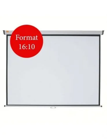 Ecran proiectie  nobo manual format 16 : 10 fixare perete | tavan 200 x 135 cm 1902393w Nobo - 1