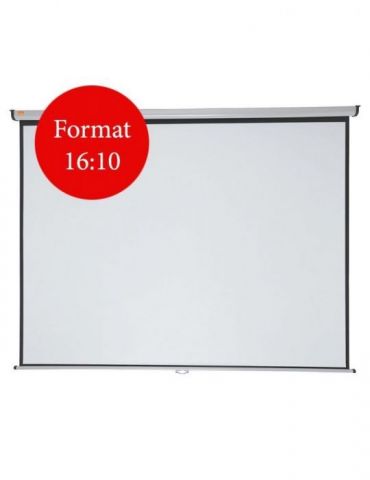 Ecran proiectie  nobo manual format 16 : 10 fixare perete | tavan 150 x 104 cm 1902391w Nobo - 1