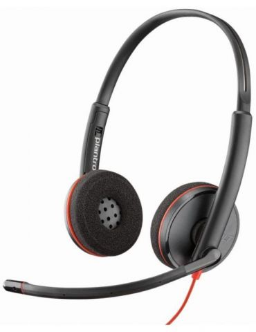 Casti plntr blkwc3225 usb-c 209751-201 209751-201 (include tv 0.8lei) Poly - 1