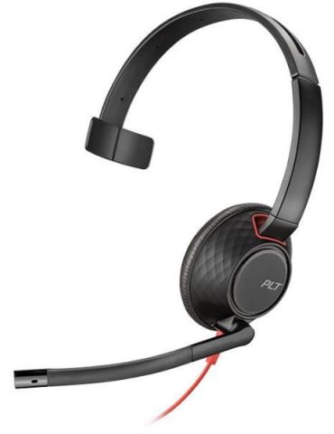 Casti plntr blackwire c5210 usb-aww 207577-01 (include tv 0.8lei) Poly - 1 - Tik.ro
