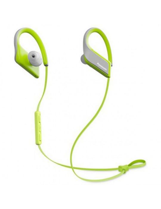 3d flex sports clip tough wireless sports headphones rp-bts35e-y (include tv 0.18lei) Panasonic - 1