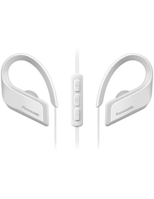 3d flex sports clip tough wireless sports headphones rp-bts35e-w (include tv 0.18lei) Panasonic - 1