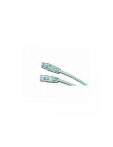 Patchcord Gembird PP12-1M, UTP, Cat5e, 1m, White Gembird - 1 - Tik.ro
