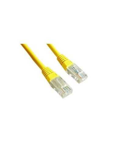 Patch cord cat. 5E, 1m, Gembird, PP12-1M/Y, Yellow Gembird - 1 - Tik.ro