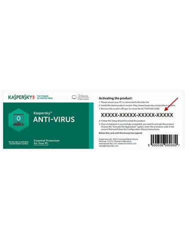 Lic kav 1disp 1an newscratch  kl1171xoafs Kaspersky - 1 - Tik.ro