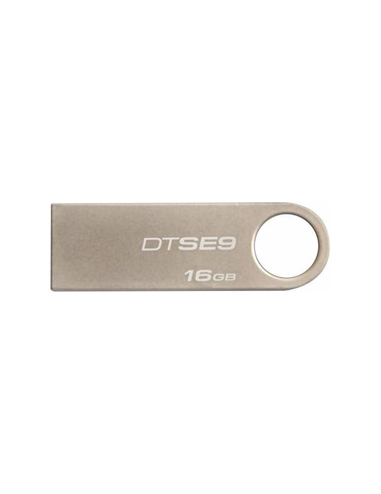 Memorie usb 3.0 kingston 16 gb clasica carcasa metalic argintiu dtse9g2/16gb (include tv 0.03 lei)