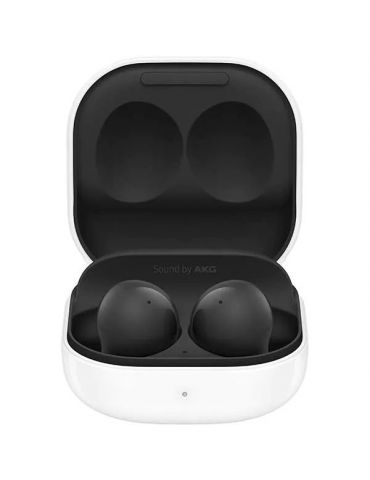 Casti samsung galaxy buds2 true wireless bluetooth in-ear microfon noise cancelling carcasa incarcare wireless graphite  casbuds