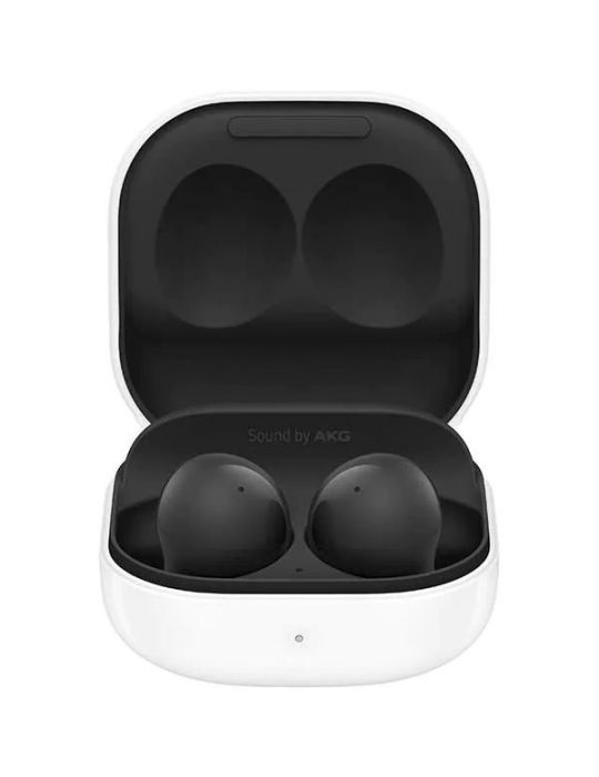 Casti samsung galaxy buds2 true wireless bluetooth in-ear microfon noise cancelling carcasa incarcare wireless graphite  casbuds