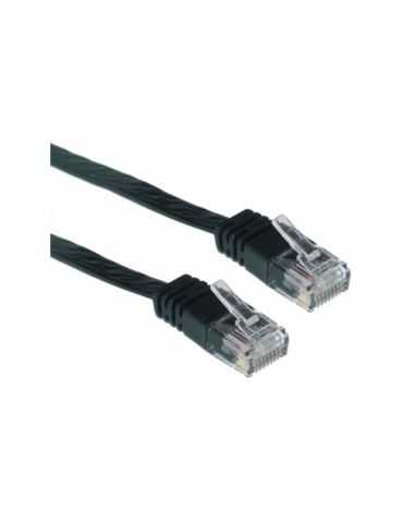Patchcord Gembird, Cat5E, UTP, 2m, Black Gembird - 1 - Tik.ro