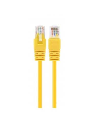 Patchcord Gembird PP12-2M/Y, UTP, Cat5e, 2m, Yellow Gembird - 1 - Tik.ro