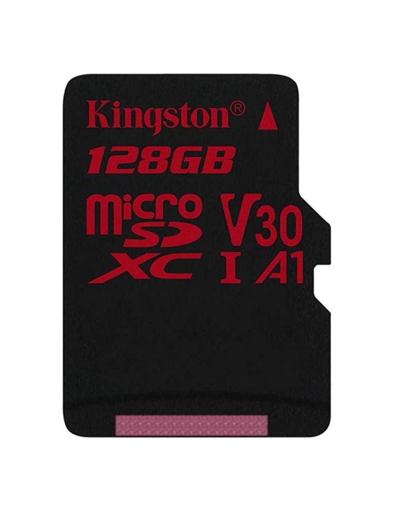 Card microsd kingston 128 gb microsdxc clasa 10 standard uhs-i u3 sdcr/128gbsp (include tv 0.03 lei)