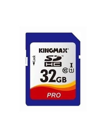 Card sd kingmax 32 gb sdhc clasa 10 standard uhs-i u1 km32gsdhcuhsp (include tv 0.03 lei) Kingmax - 1 - Tik.ro