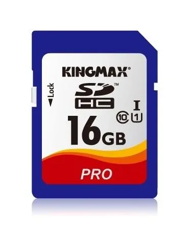 Card sd kingmax 16 gb sdhc clasa 10 standard uhs-i u1 km16gsdhcuhsp (include tv 0.03 lei) Kingmax - 1 - Tik.ro