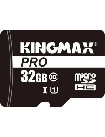 Card microsd kingmax  32 gb microsdhc clasa 10 standard uhs-i u1 km-ps04-32gb-pro (include tv 0.03 lei) Kingmax - 1 - Tik.ro
