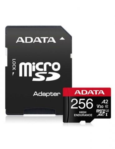 Memory micro sdxc 256gb w/ad./ausdx256gui3v30sha2-ra1 adata :ausdx256gui3v30sha2-ra1 (include tv 0.03 lei) Adata - 1