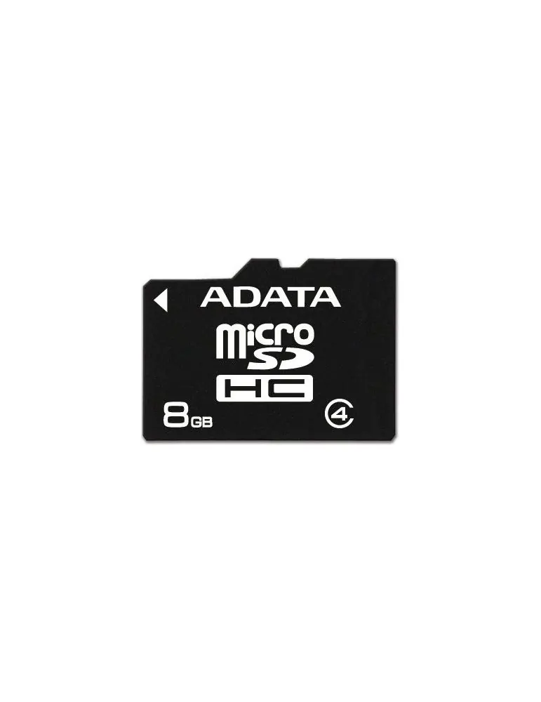 Card microsd adata 8 gb microsdhc clasa 4 standard uhs-i u1 ausdh8gcl4-r (include tv 0.03 lei)