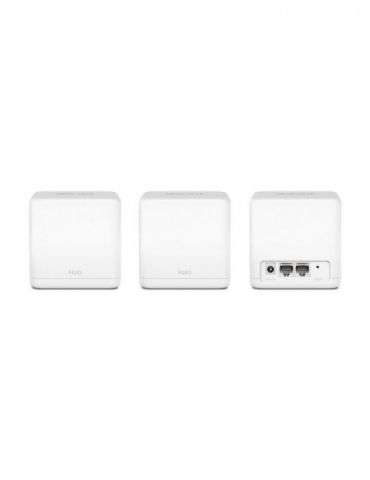 Mesh mercusys wireless router ac1300 pt interior 1300 mbps port lan si wan gigabit 2.4 ghz | 5 ghz antena interna x 2 standard 8