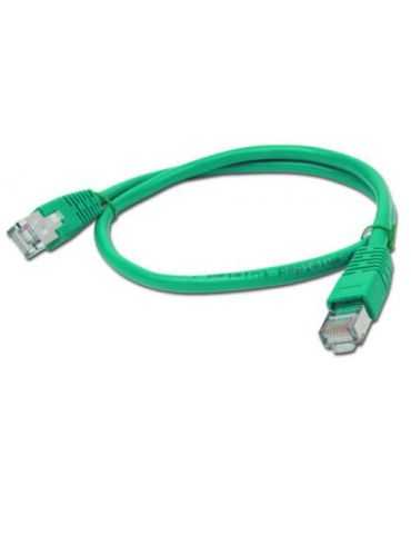 Patchcord Gembird PP12-5M/G, UTP, Cat5e, 5m, Green Gembird - 1 - Tik.ro