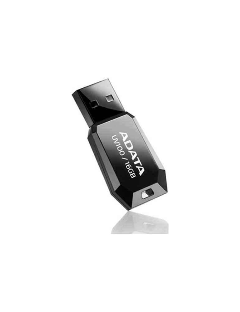 Memorie usb 2.0 adata 16 gb profil mic carcasa plastic negru auv100-16g-rbk (include tv 0.03 lei)