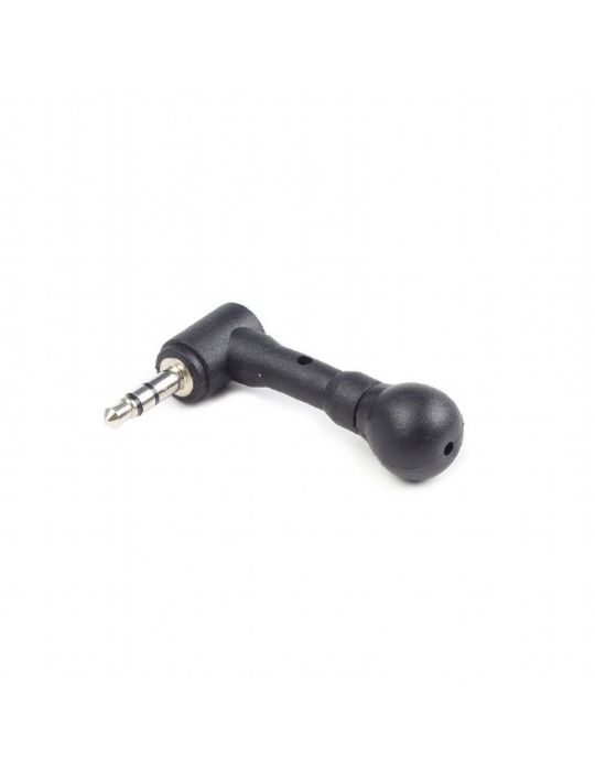 Microfon gembird suport tip direct in jack conector jack 3.5 mm negru mic-203 (include tv 0.03 lei) Gembird - 1