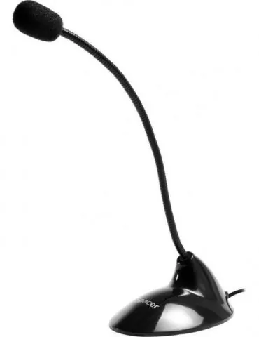 Microfon  spacer suport tip picior conector jack 3.5 mm negru sp-mic100 (include tv 0.03 lei) Spacer - 1 - Tik.ro