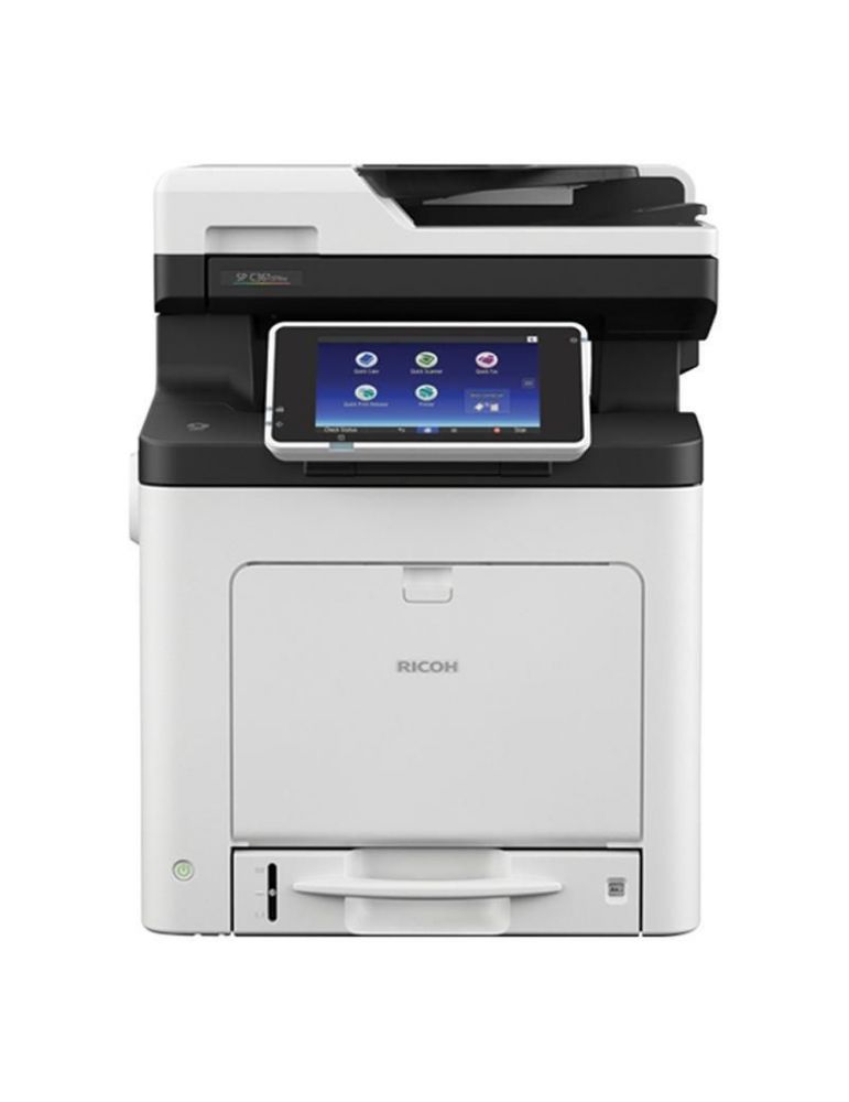 Multifunctional laser color ricoh sp c361sfnw a4 functii: impr.|scan.|cop.|fax viteza de printare monocrom: 30 ppm viteza de pr