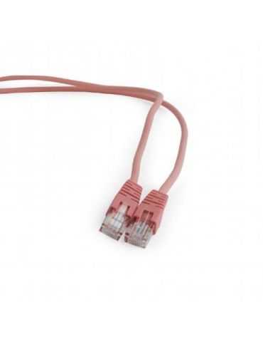 Patchcord Gembird, UTP, Cat.5e, 0.5m, Pink Gembird - 1 - Tik.ro