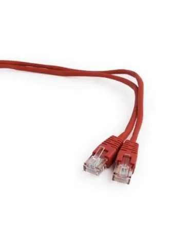 Patchcord Gembird, UTP, CAT5e, 0.25 m, Red Gembird - 1 - Tik.ro