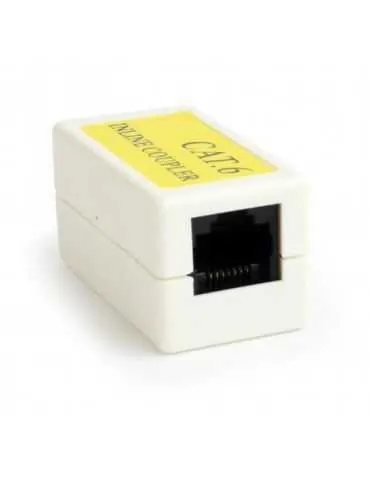 Conector Gembird, RJ45 - RJ45, Cat.6, White Gembird - 1 - Tik.ro