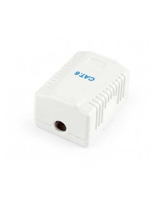 Priza retea Gembird, 1x RJ-45, FTP, CAT6, White Gembird - 1