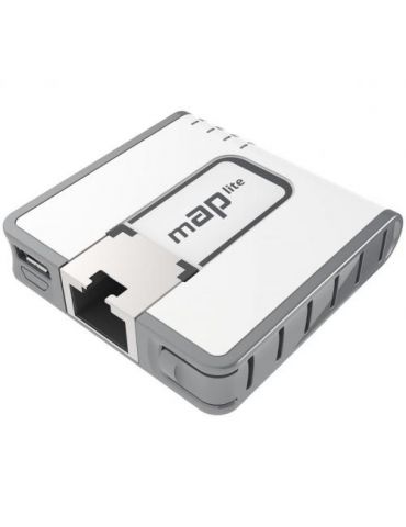 Access Point MikroTik mAP lite, White Mikrotik - 1 - Tik.ro