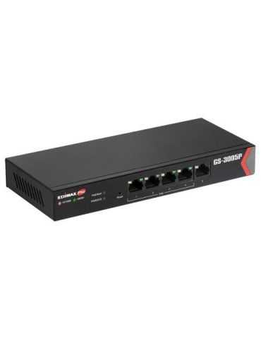 Switch Edimax Long Range, 5 porturi, PoE Edimax - 1 - Tik.ro