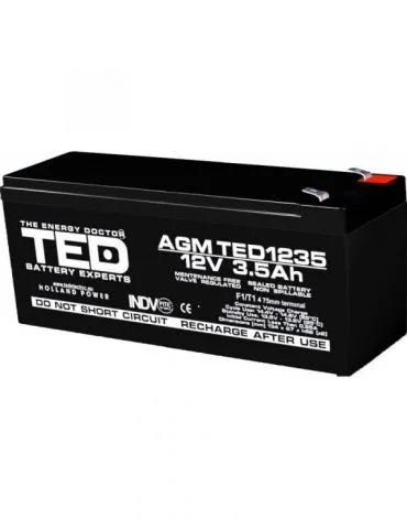 Acumulator TED1235, AGM... - Tik.ro