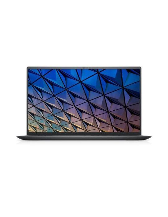 Laptop Dell Vostro 5510, Intel Core i7-11390H, 15.6inch, RAM 16GB, SSD 512GB, Intel Iris Xe Graphics, Linux, Titan Grey Dell - 1