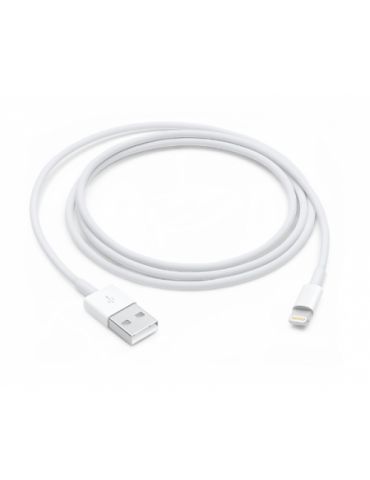 Cablu de date Apple, USB - Lightning, 1m, White Apple - 1