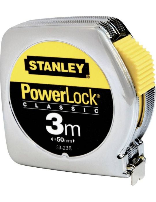 Stanley 1-33-218 Ruleta powerlock classic cu carcasa metalica 3m x 12.7mm Stanley - 1