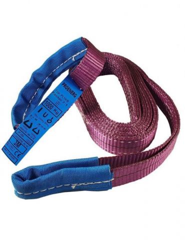 Chinga ridicare cu urechi 1T 3m latime 30mm violet Altii - 1 - Tik.ro