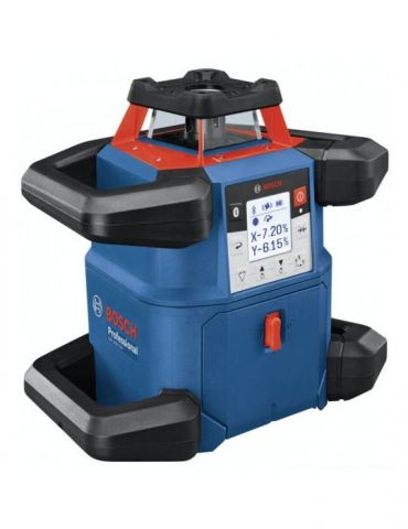Bosch GRL 600 CHV + BT 170 HD + GR 240 Nivela laser rotativa 60m receptor 600m precizie 0.05mm/m orizontal 0.1mm/m vertical Bosc