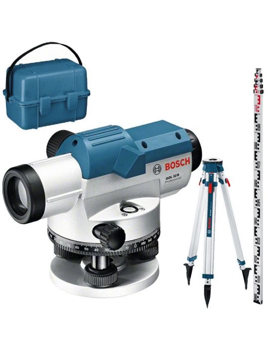Bosch GOL 32 G + BT160 + GR500 Professional Nivela optica factor de marire 32x precizie 1 mm/30 m Bosch - 1