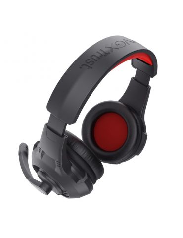 Trust 24785 cască audio & cască cu microfon Căști Prin cablu Bandă de fixare pe cap Gaming Negru, Roşu