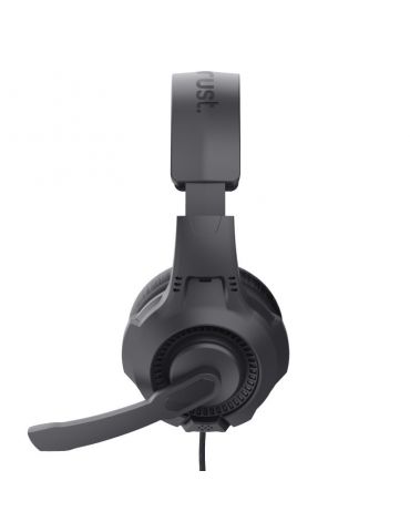Trust 24785 cască audio & cască cu microfon Căști Prin cablu Bandă de fixare pe cap Gaming Negru, Roşu