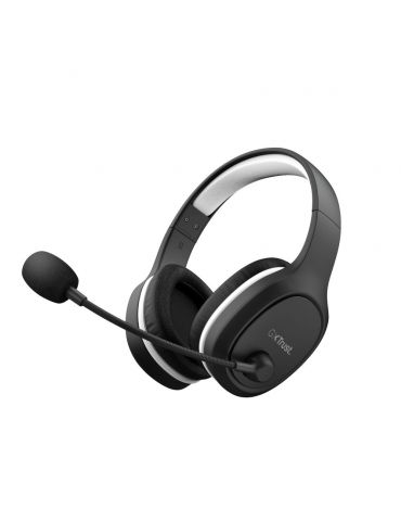 Trust GXT 391 Thian Căști Prin cablu & Wireless Bandă de fixare pe cap Gaming USB tip-C Negru, Alb
