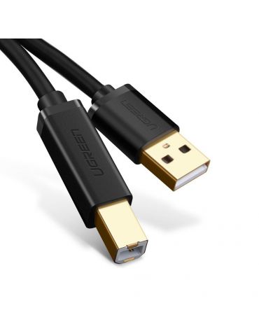 Ugreen 10350 cabluri USB 1,5 m USB 2.0 USB A USB B Negru