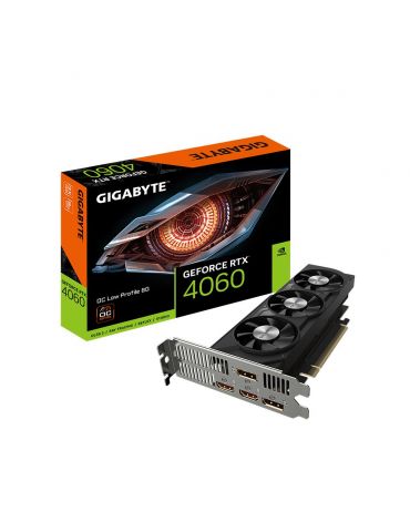 Gigabyte GeForce RTX 4060 OC Low Profile 8G NVIDIA GeForce RTX­ 4060 8 Giga Bites GDDR6 - Tik.ro