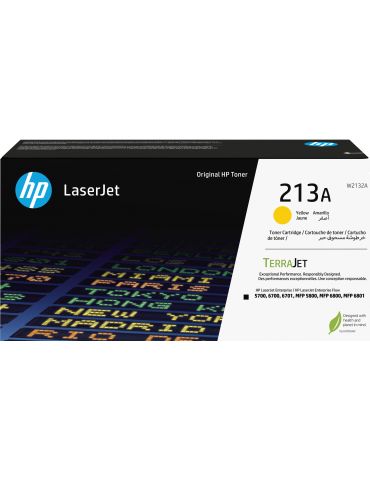 HP Cartuş de toner LaserJet original 213A Galben - Tik.ro