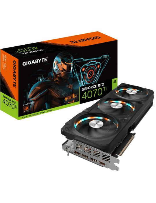 Gigabyte GeForce RTX­­ 4070 Ti GAMING 12G NVIDIA GeForce RTX 4070 Ti 12 Giga Bites GDDR6X