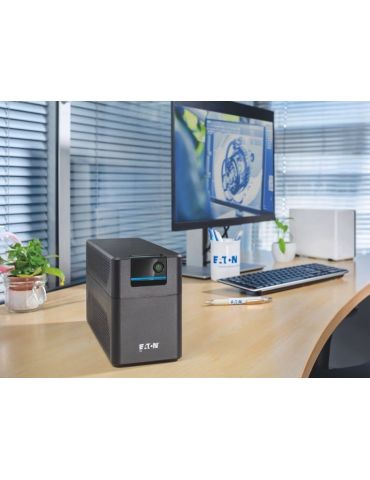 Eaton 5E Gen2 1200 USB surse neîntreruptibile de curent (UPS) Line-Interactive 1,2 kVA 660 W 2 ieșire(i) AC
