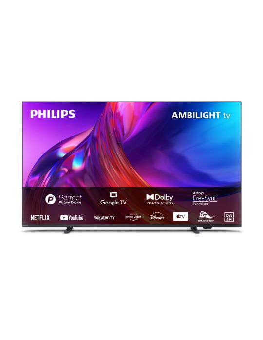 Philips 50PUS8518 12 televizor 127 cm (50") 4K Ultra HD Smart TV Wi-Fi Antracit