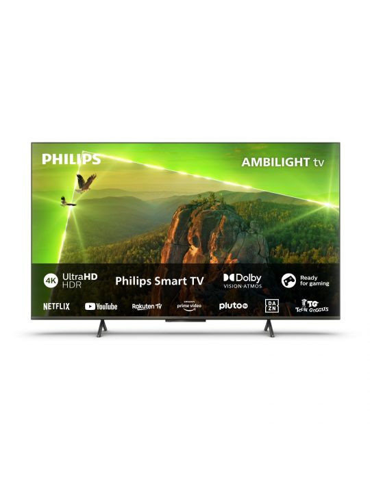 Philips 43PUS8118 12 televizor 109,2 cm (43") 4K Ultra HD Smart TV Wi-Fi Negru
